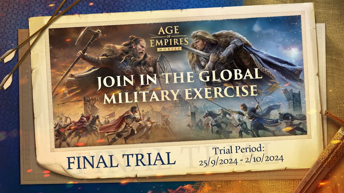 Age of Empires Mobile final trial, AOE Mobile